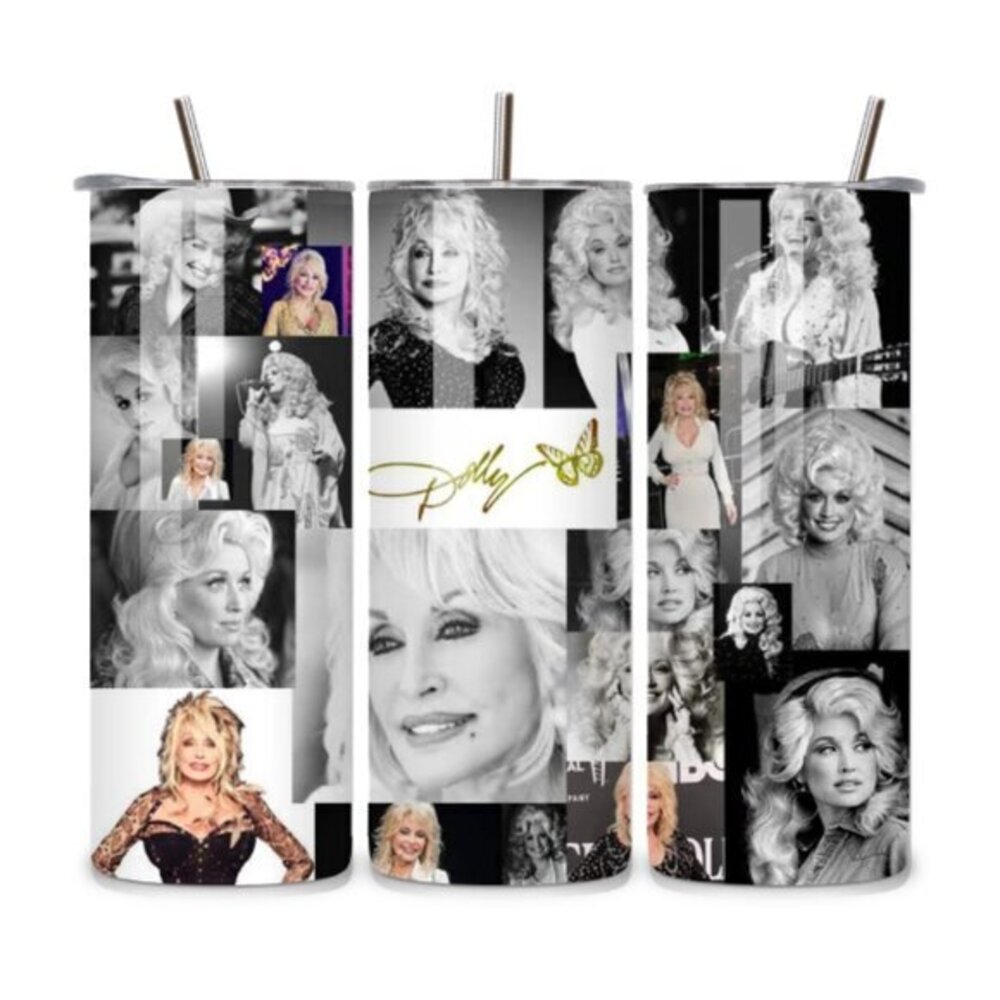 Dolly Parton 20oz Stainless Steel Tumbler